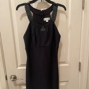 Navy blue dress
